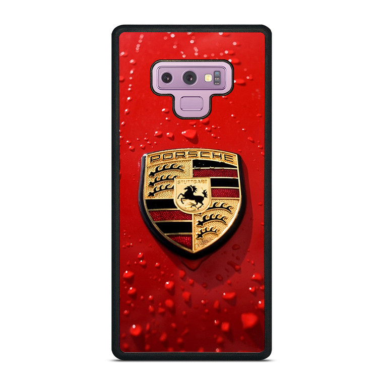 PORSCHE LOGO EMBLEM Samsung Galaxy Note 9 Case Cover