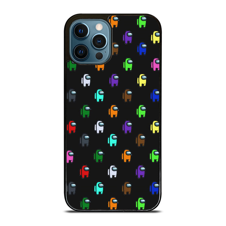 AMONG US GAME PATTERN iPhone 12 Pro Max Case Cover