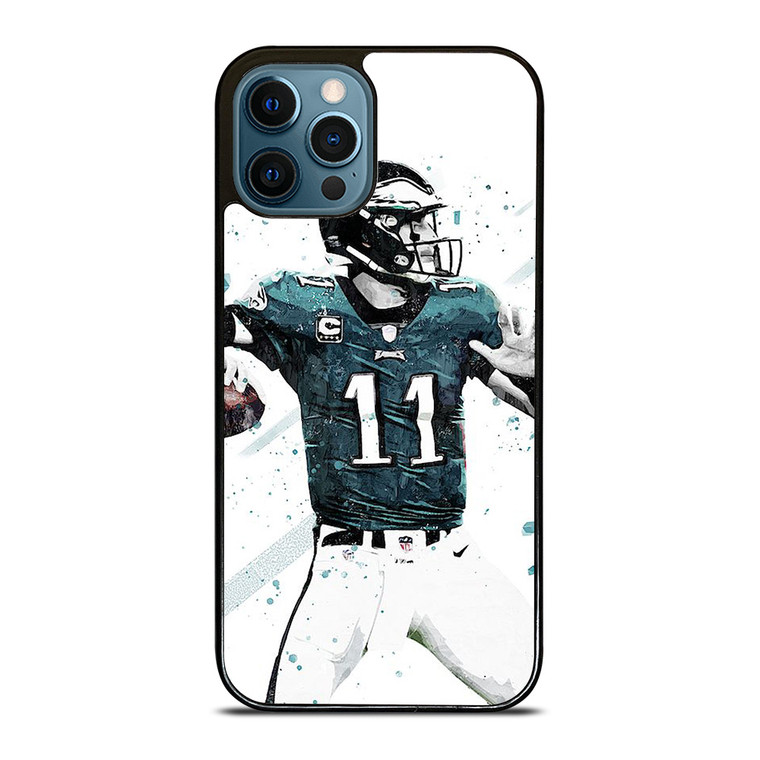 CARSON WENTZ PHILADELPHIA EAGLES FOOTBALL iPhone 12 Pro Max Case Cover