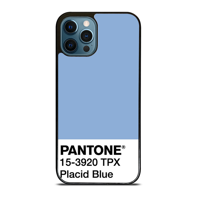 COLOR PANTONE PLACID BLUE iPhone 12 Pro Max Case Cover