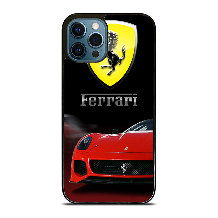 FERRARI RED CAR iPhone 12 Pro Max Case Cover FERRARI RED CAR iPhone 12 Pro Max Case Cover