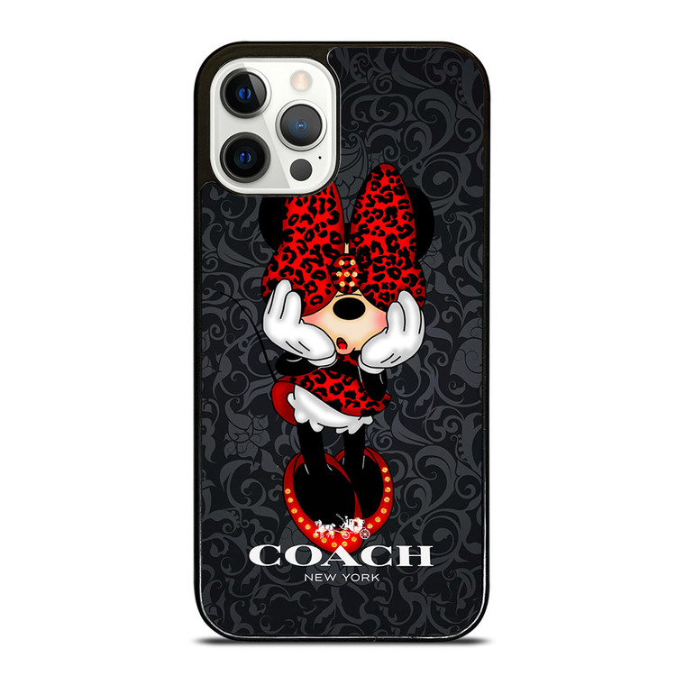 COACH MINNIE MOUSE CARTOON iPhone 12 Pro Case Cover