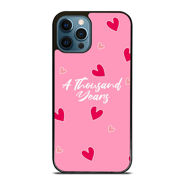 I LOVE YOU FOR A THOUSAND YEARS iPhone 12 Pro Max Case Cover I LOVE YOU FOR A THOUSAND YEARS iPhone 12 Pro Max Case Cover
