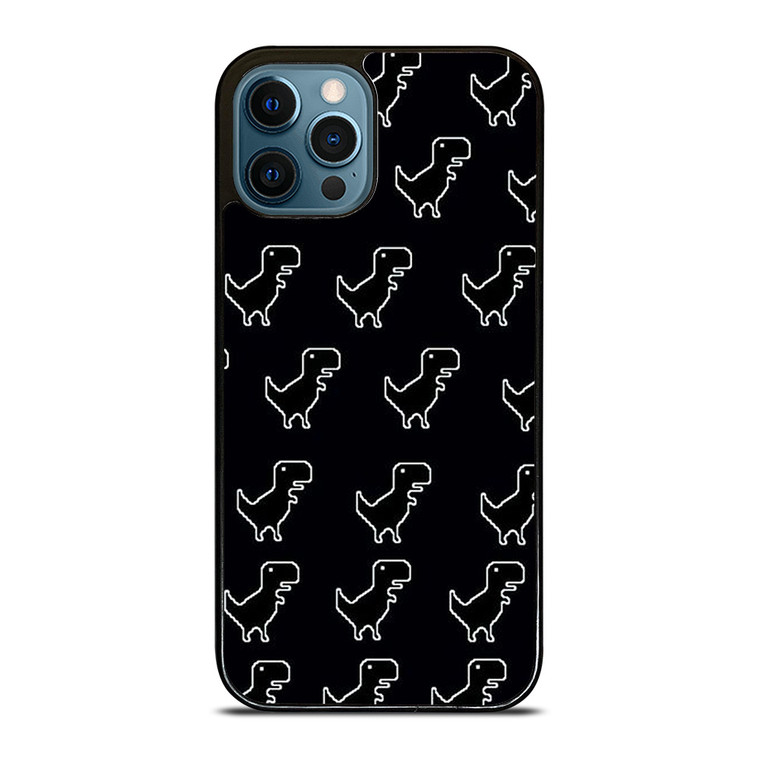INTERNET ERROR DINOSAUR PATTERN iPhone 12 Pro Max Case Cover