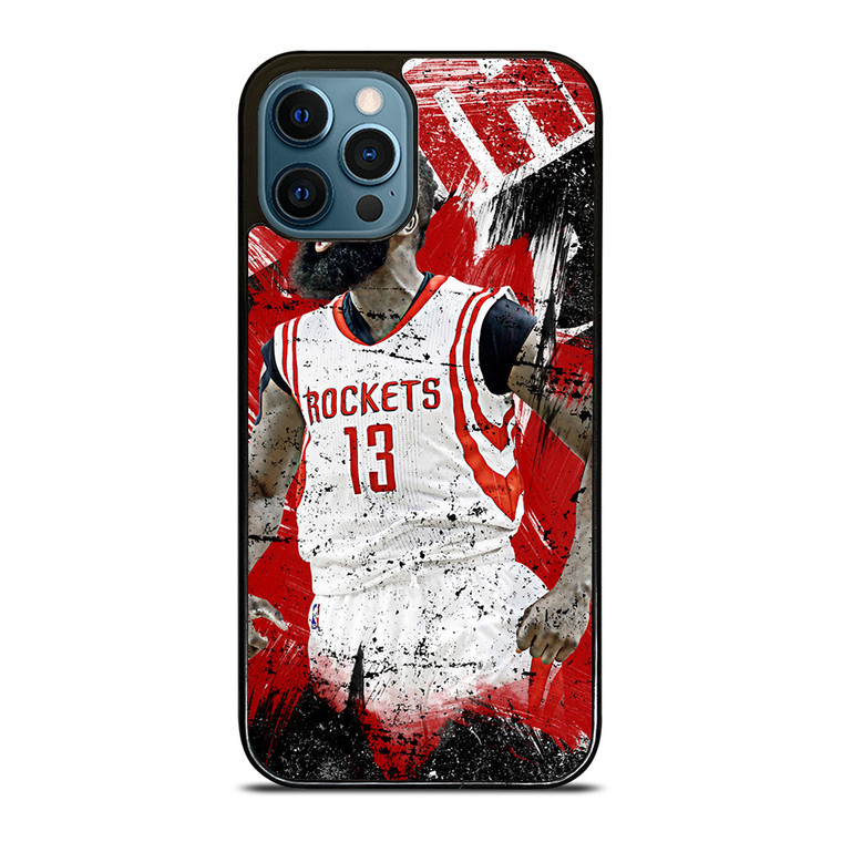 JAMES HARDEN ROCKETS ART iPhone 12 Pro Max Case Cover JAMES HARDEN ROCKETS ART iPhone 12 Pro Max Case Cover