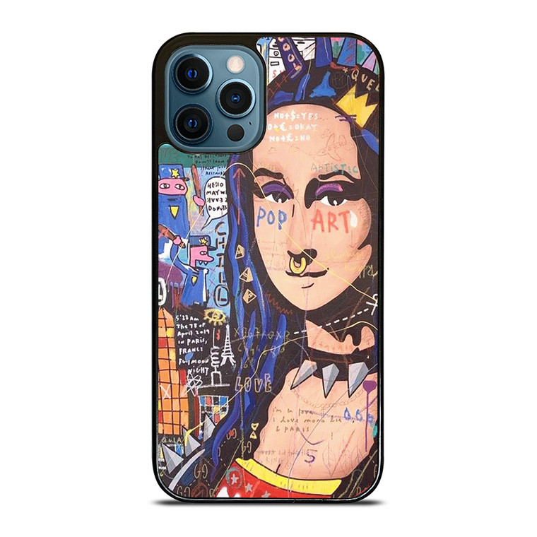 MONALISA ABSTRACT POP ART  iPhone 12 Pro Max Case Cover