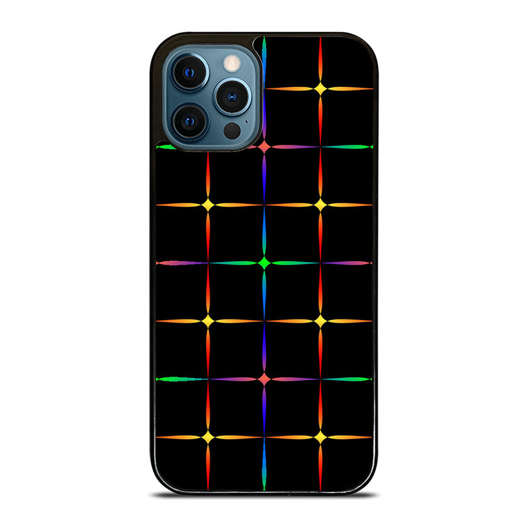 NEON DIAMONDS PATTERN iPhone 12 Pro Max Case Cover NEON DIAMONDS PATTERN iPhone 12 Pro Max Case Cover