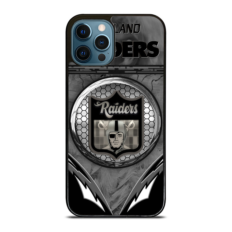 OAKLAND RAIDERS NFL LOGO iPhone 12 Pro Max Case Cover