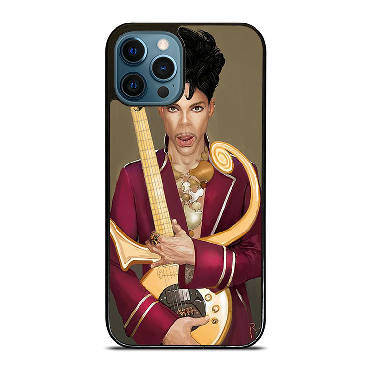 PRINCE PURPLE IN MEMORIAM AND GUITAR iPhone 12 Pro Max Case Cover