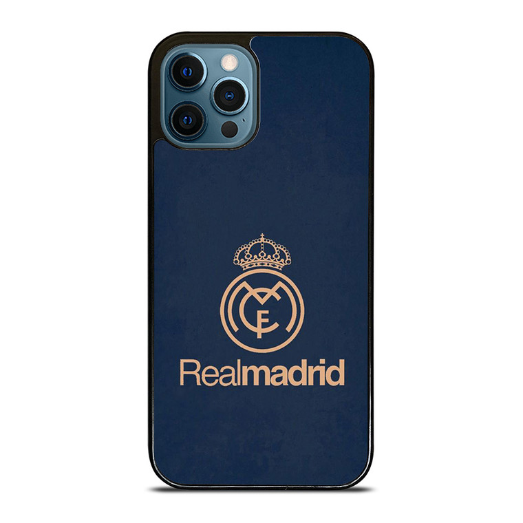 REAL MADRID ELEGANT LOGO iPhone 12 Pro Max Case Cover
