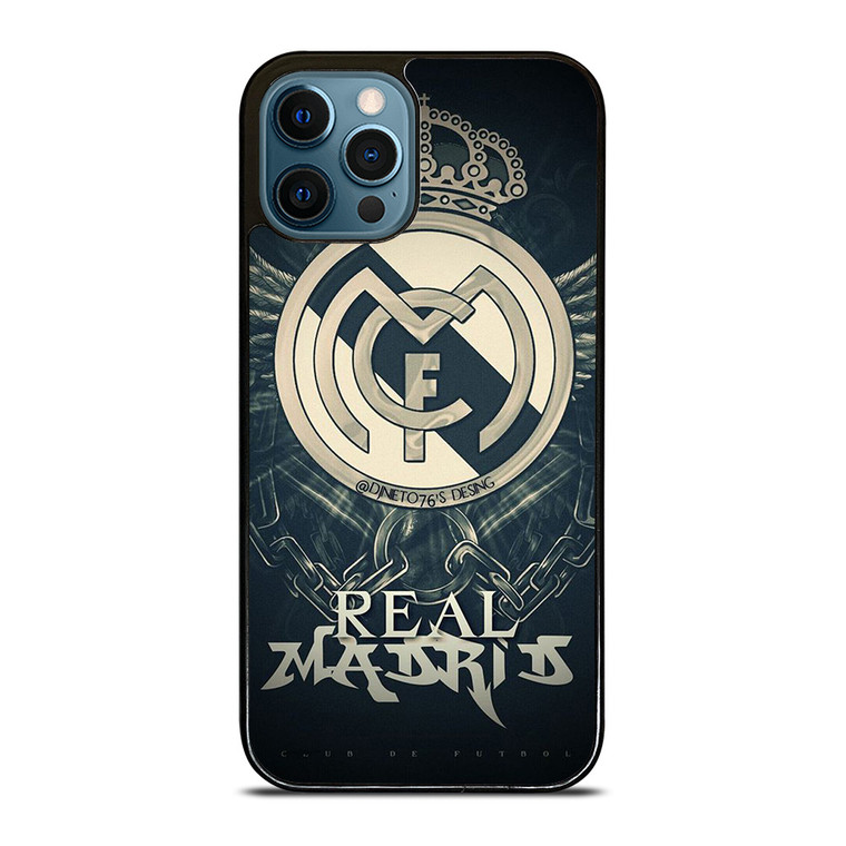 REAL MADRID FC LOGO iPhone 12 Pro Max Case Cover REAL MADRID FC LOGO iPhone 12 Pro Max Case Cover