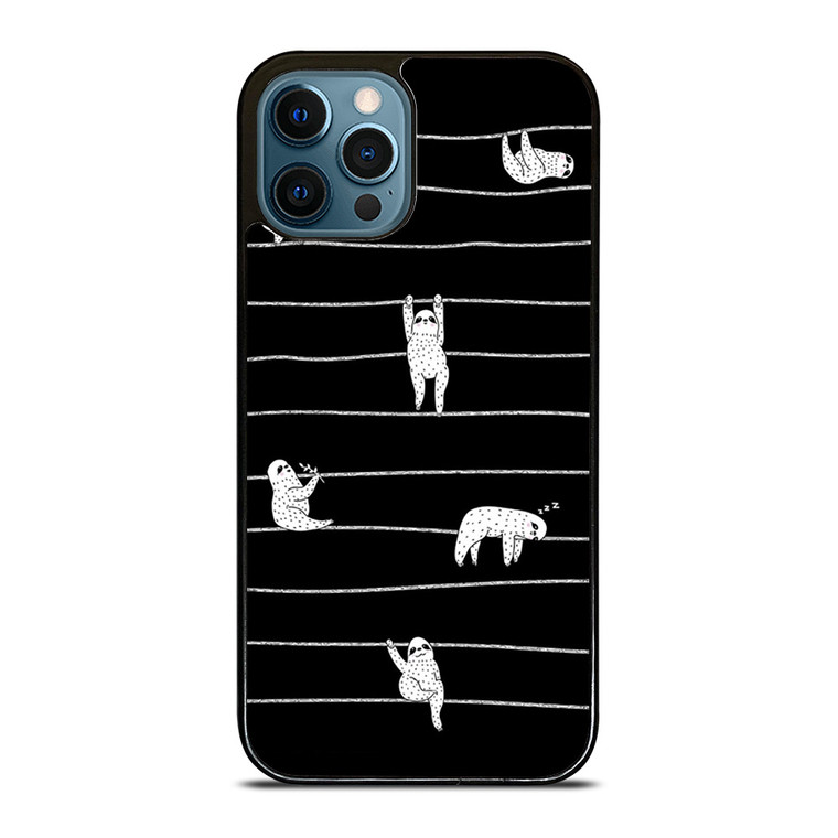 SLOTH KOALA STRIPE iPhone 12 Pro Max Case Cover