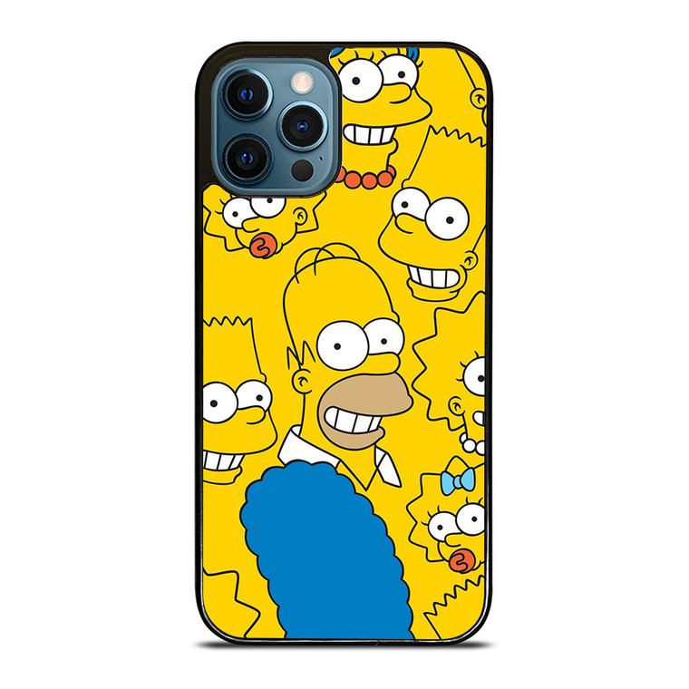 THE SIMPSONS CARTOON COLLAGE iPhone 12 Pro Max Case Cover