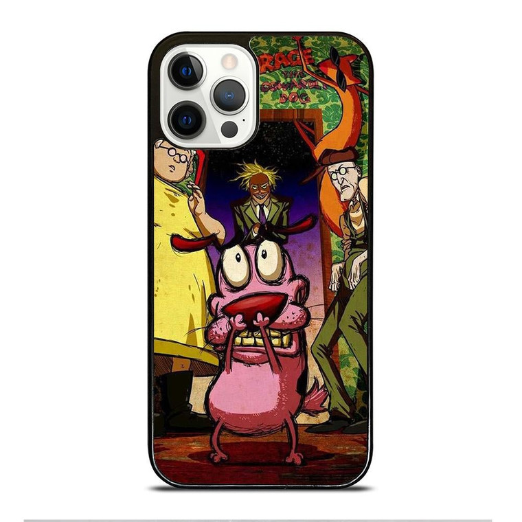 COURAGE THE COWARDLY DOG ART iPhone 12 Pro Case Cover