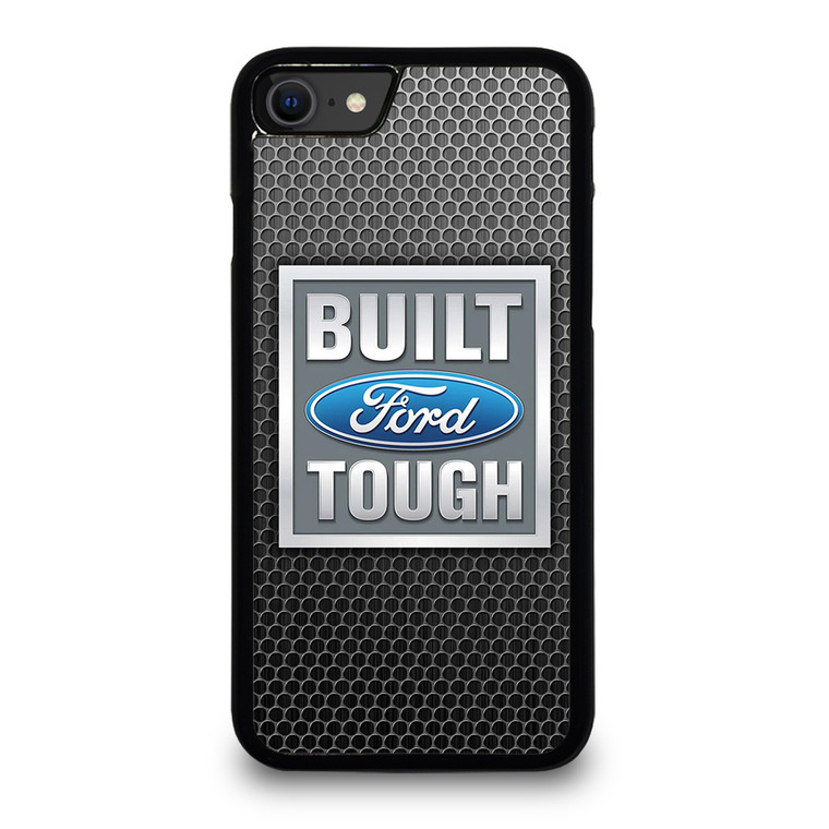 BUILT FORD TOUGH METAL CARBON iPhone SE 2020 Case Cover