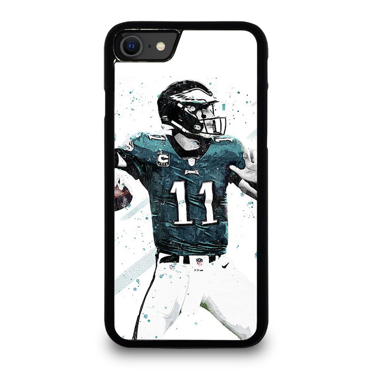 CARSON WENTZ PHILADELPHIA EAGLES FOOTBALL iPhone SE 2020 Case Cover