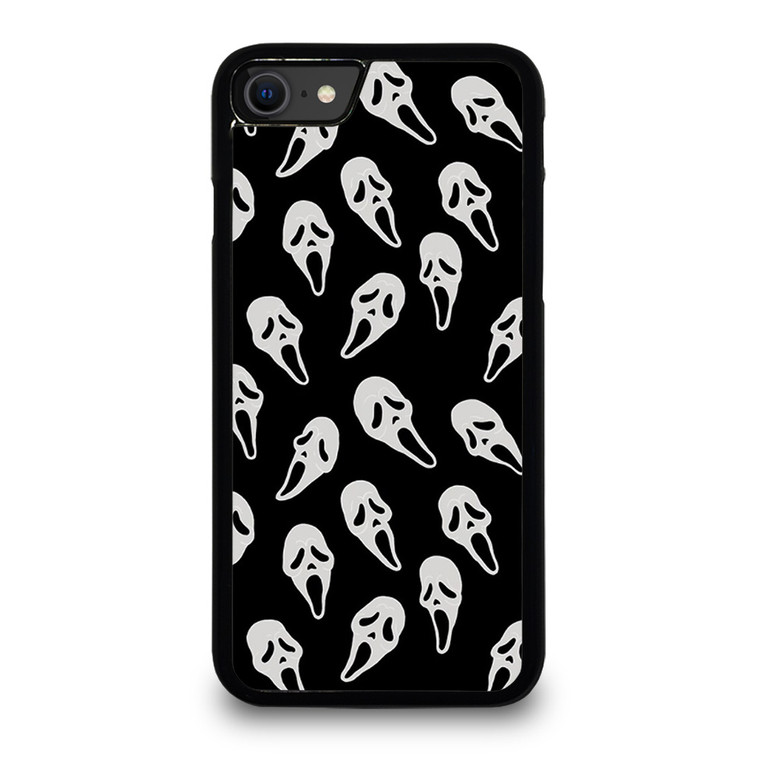GHOST FACE PATTERN iPhone SE 2020 Case Cover