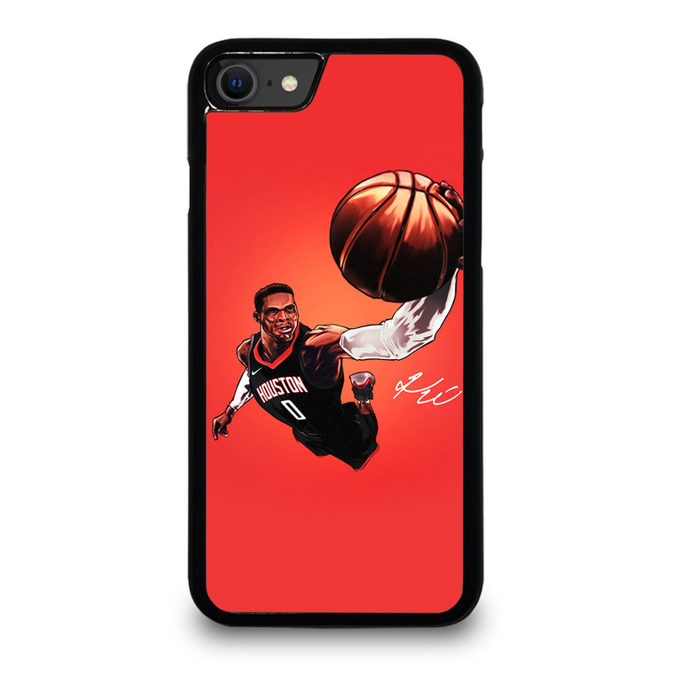 HOUSTON ROCKETS RUSSELL WESTBROOK iPhone SE 2020 Case Cover