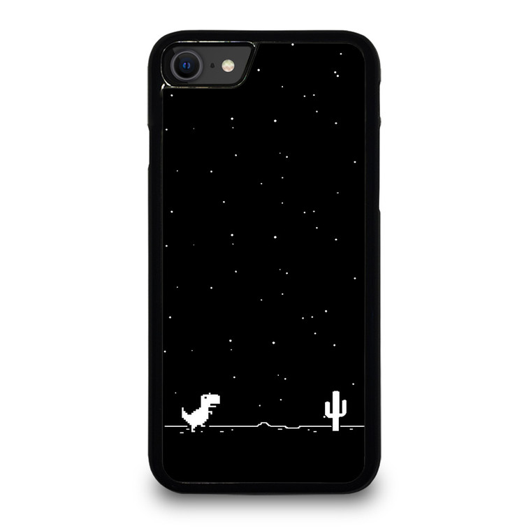 INTERNET ERROR DINOSAUR POLKADOTS iPhone SE 2020 Case Cover