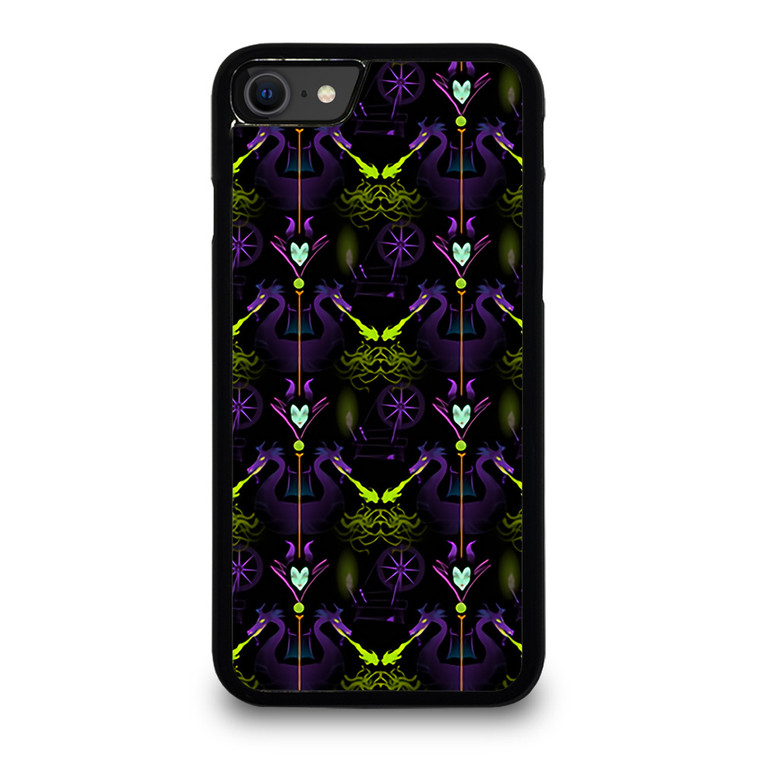 MALEFICENT PATTERN iPhone SE 2020 Case Cover