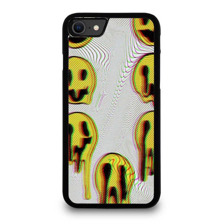 MELTED SMILEY FACE iPhone SE 2020 Case Cover
