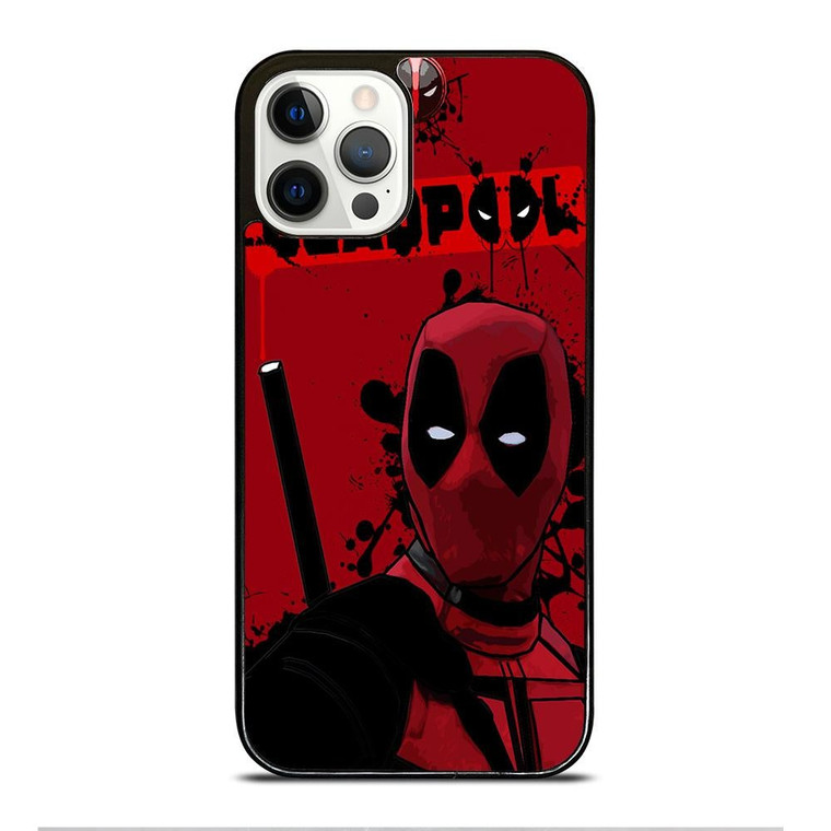 DEADPOOL ART ANTI HERO MARVEL iPhone 12 Pro Case Cover