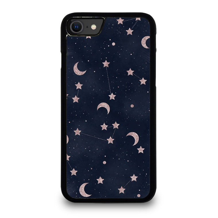PRETTY NIGHT ASTROLOGICAL SIGN iPhone SE 2020 Case Cover