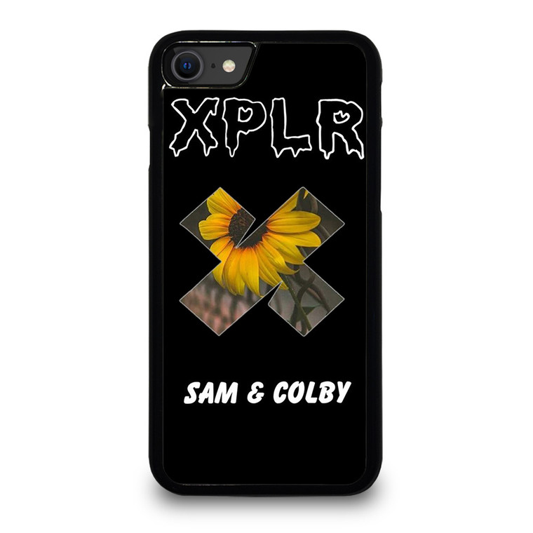SAM AND COLBY XPLR SUN FLOWER iPhone SE 2020 Case Cover