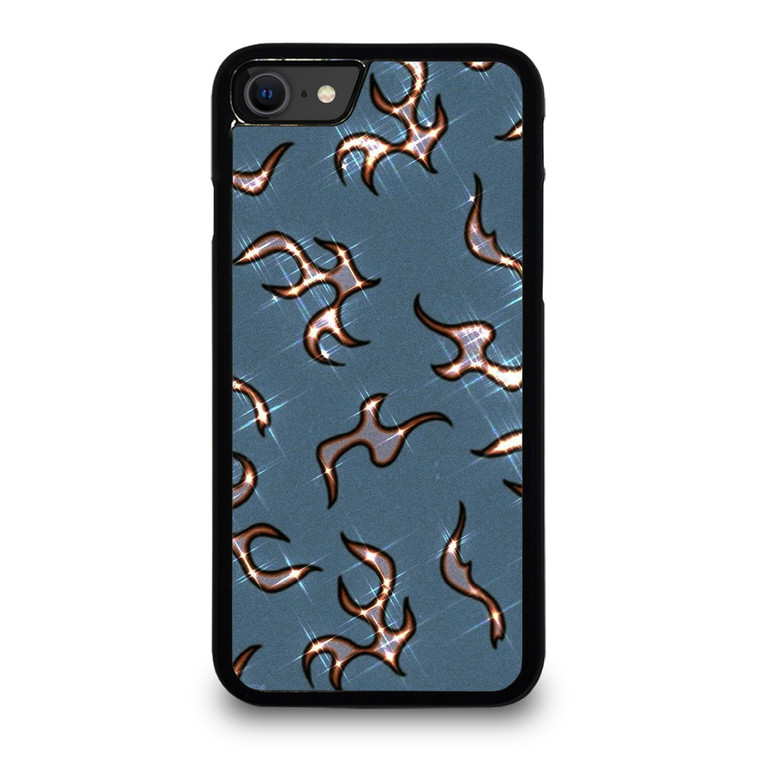 SHINY FIRE PATTERN iPhone SE 2020 Case Cover