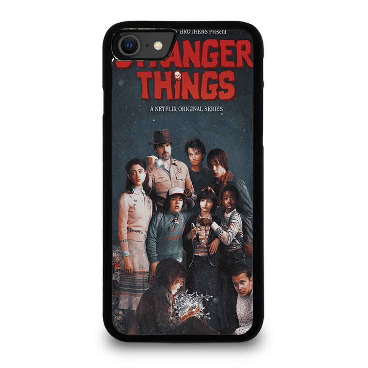 STRANGER THINGS POSTER iPhone SE 2020 Case Cover
