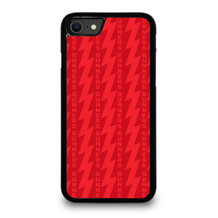 THE GUNNERS ARSENAL RED PATTERN iPhone SE 2020 Case Cover