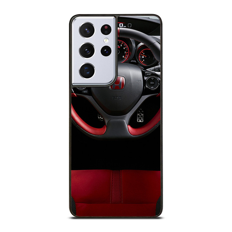 HONDA CIVIC TYPE R STEERING WHEEL Samsung Galaxy S21 Ultra Case Cover