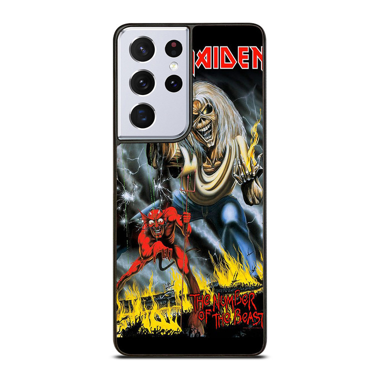 IRON MAIDEN THE NUMBER OF THE BEAST Samsung Galaxy S21 Ultra Case Cover