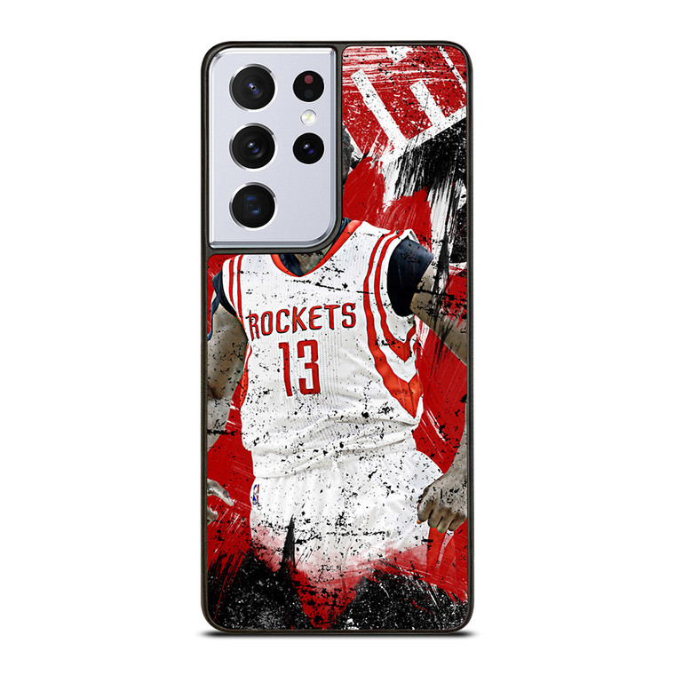 JAMES HARDEN ROCKETS ART Samsung Galaxy S21 Ultra Case Cover