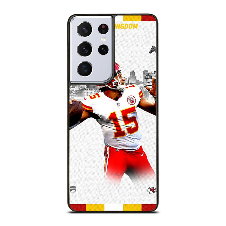 KANSAS CITY PATRICK MAHOMES NFL FOOTBALL Samsung Galaxy S21 Ultra Case Cover