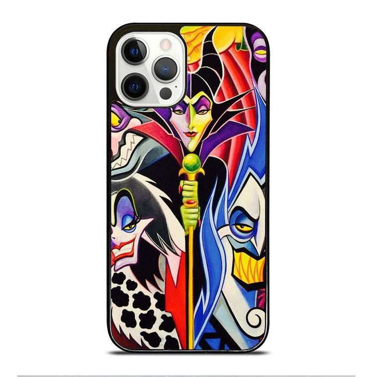 DISNEY VILLAINS CARTOON iPhone 12 Pro Case Cover