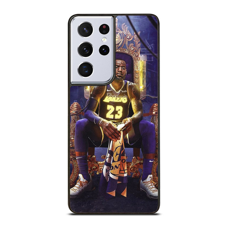LEBRON JAMES LAKERS KING Samsung Galaxy S21 Ultra Case Cover