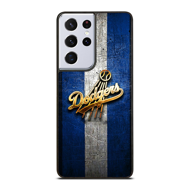 LOS ANGELES DODGERS GOLD LOGO Samsung Galaxy S21 Ultra Case Cover