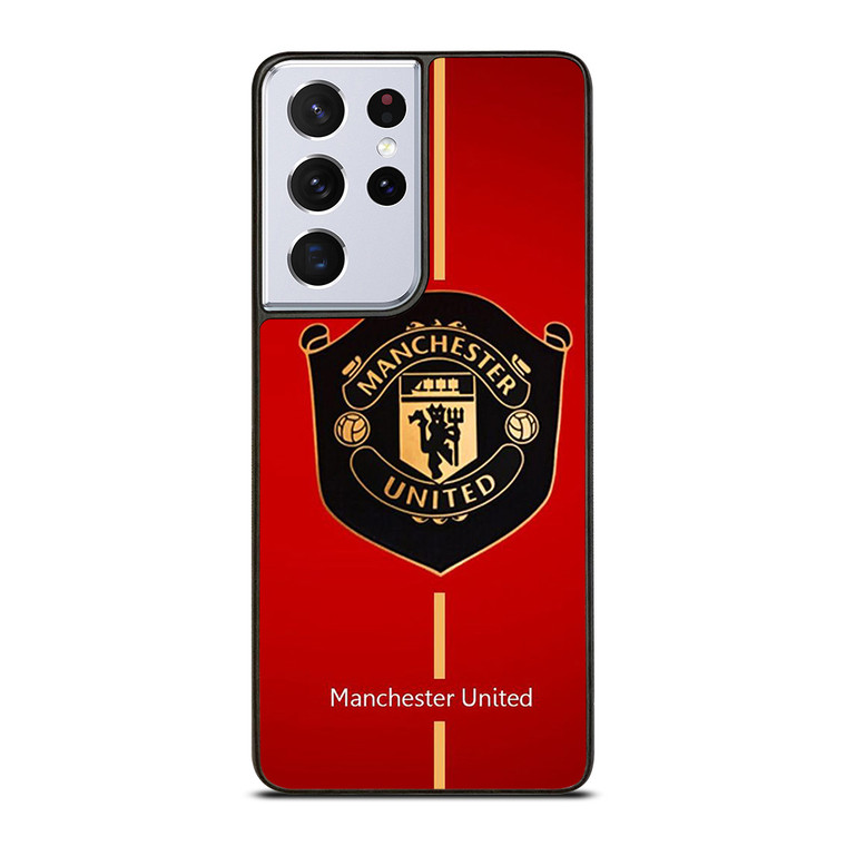 MANCHESTER UNITED MU LOGO Samsung Galaxy S21 Ultra Case Cover