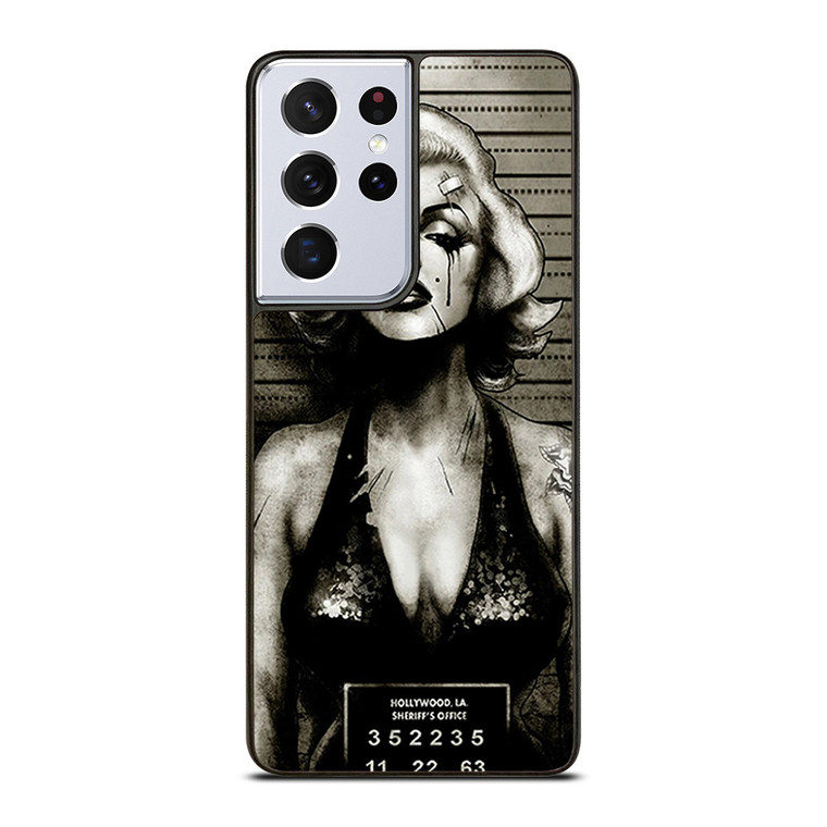 MARILYN MONROE CRIME Samsung Galaxy S21 Ultra Case Cover