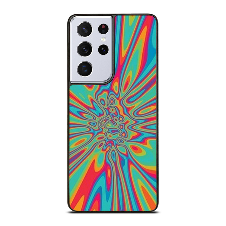 MELTED COLORFUL CHROME Samsung Galaxy S21 Ultra Case Cover