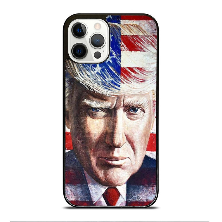 DONALD TRUMP FACE ART iPhone 12 Pro Case Cover