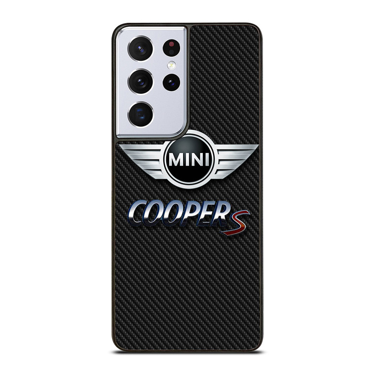 MINI COOPER S CARBON Samsung Galaxy S21 Ultra Case Cover