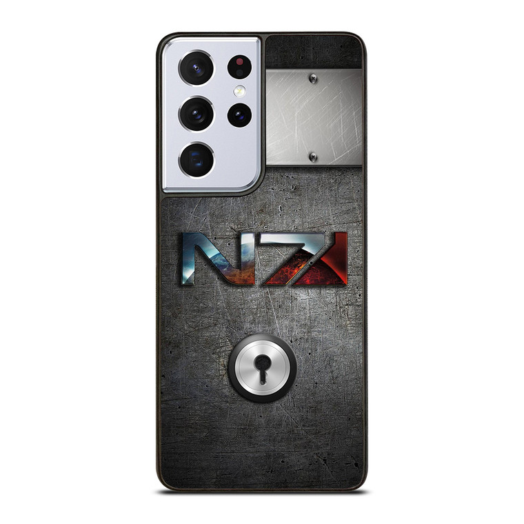 N7 MASS EFFECT METAL LOGO Samsung Galaxy S21 Ultra Case Cover