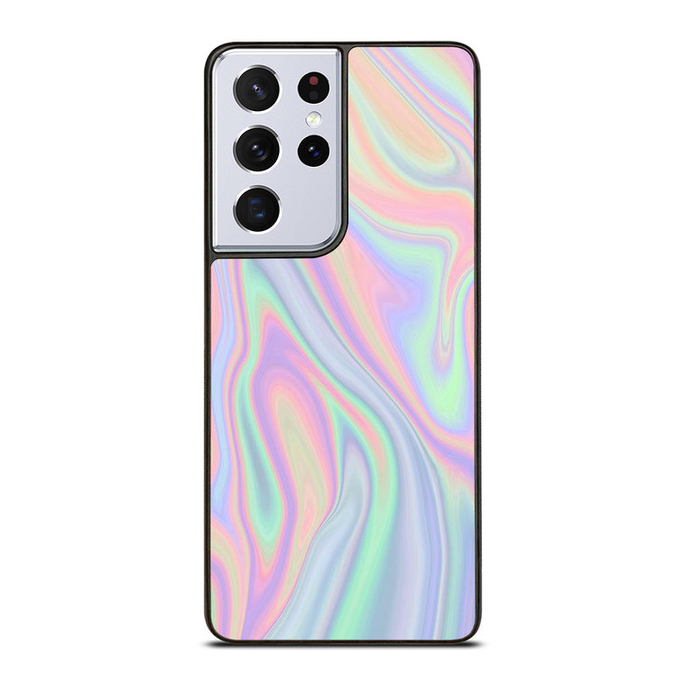 PASTEL COLOR ABSTRACT LIQUID Samsung Galaxy S21 Ultra Case Cover