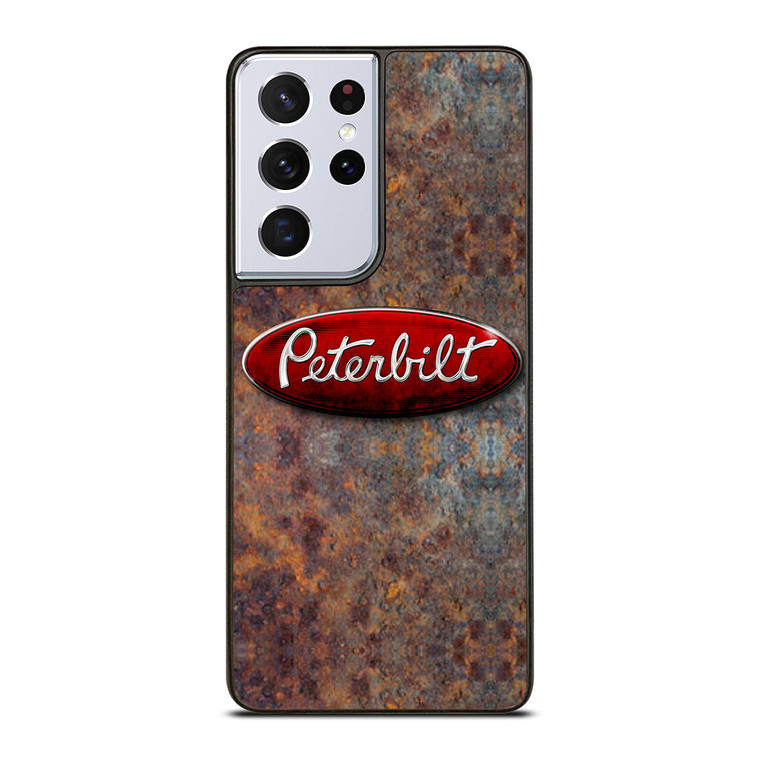 PETERBILT TRUCK RUSTY METAL LOGO Samsung Galaxy S21 Ultra Case Cover