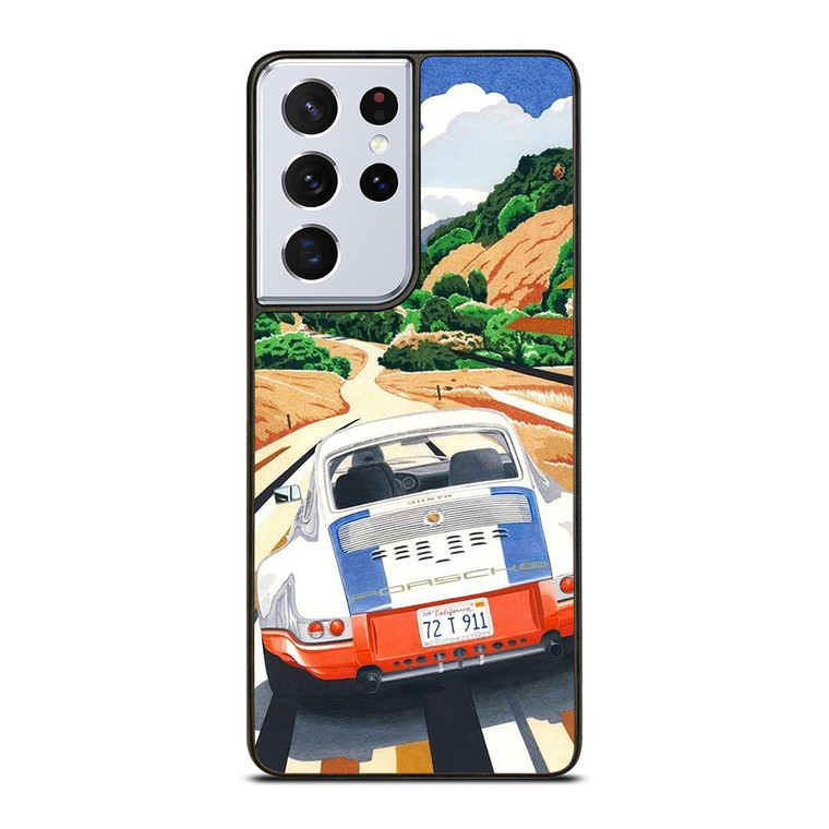 PORSCHE PAINTING ART Samsung Galaxy S21 Ultra Case Cover