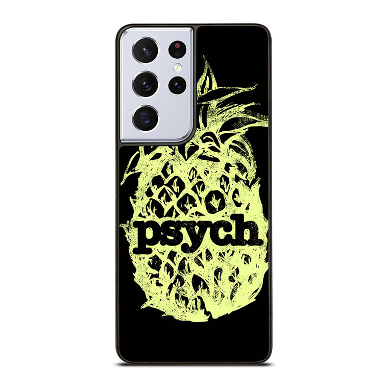 PSYCH PINEAPPLE VINTAGE Samsung Galaxy S21 Ultra Case Cover