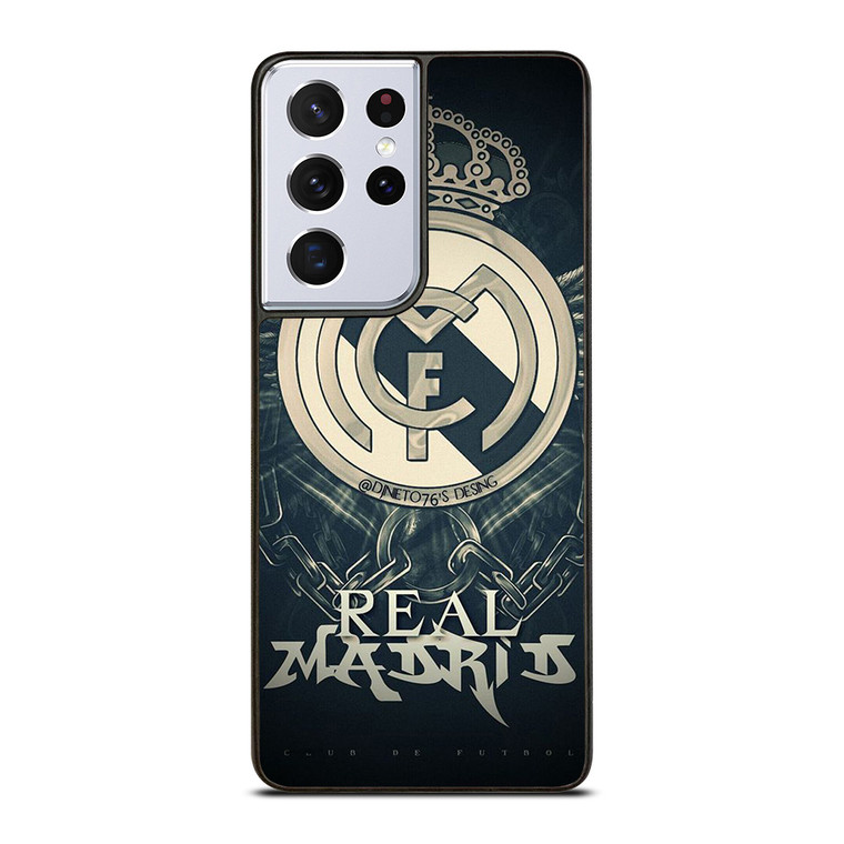 REAL MADRID FC LOGO Samsung Galaxy S21 Ultra Case Cover