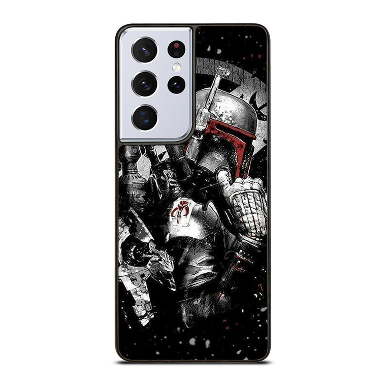 STAR WARS BOBA FETT ART Samsung Galaxy S21 Ultra Case Cover